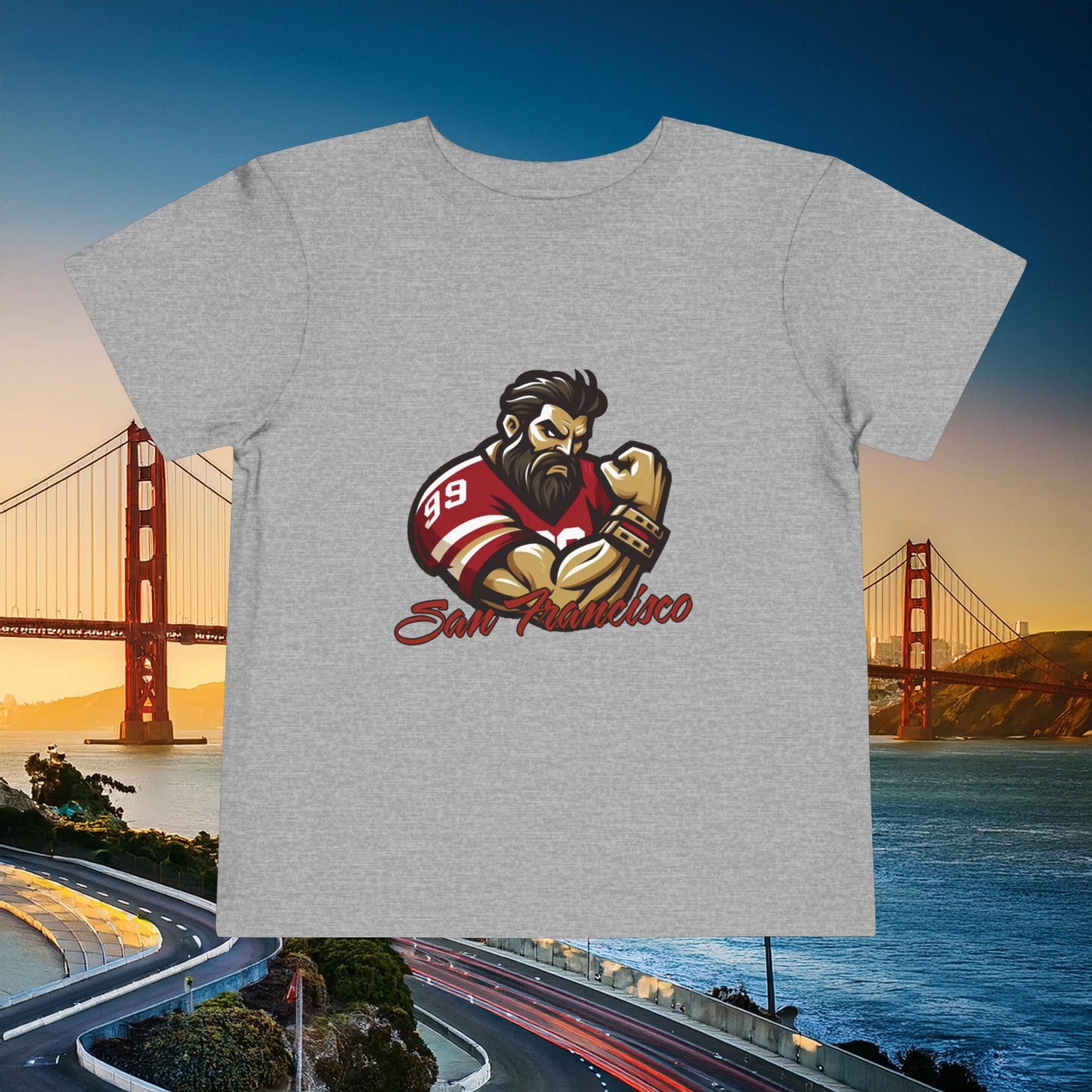 San Francisco Football Fan Toddler Tee