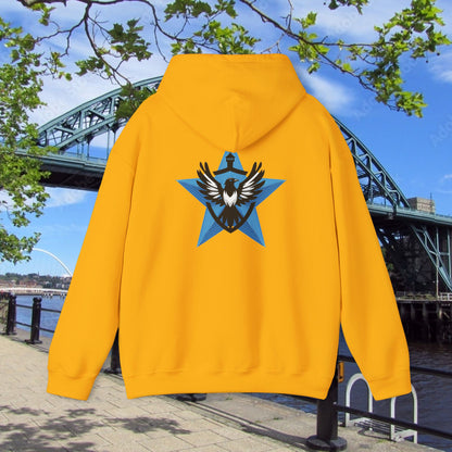 Newcastle United Blue Star Mags Hoodie