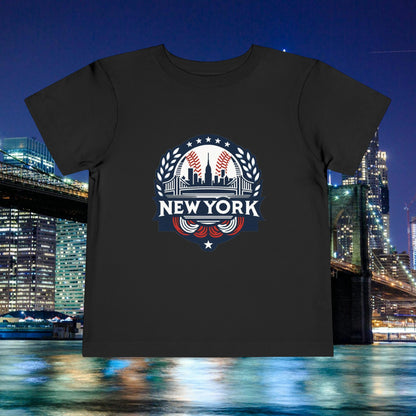 New York Bronx Baseball Toddler Tee