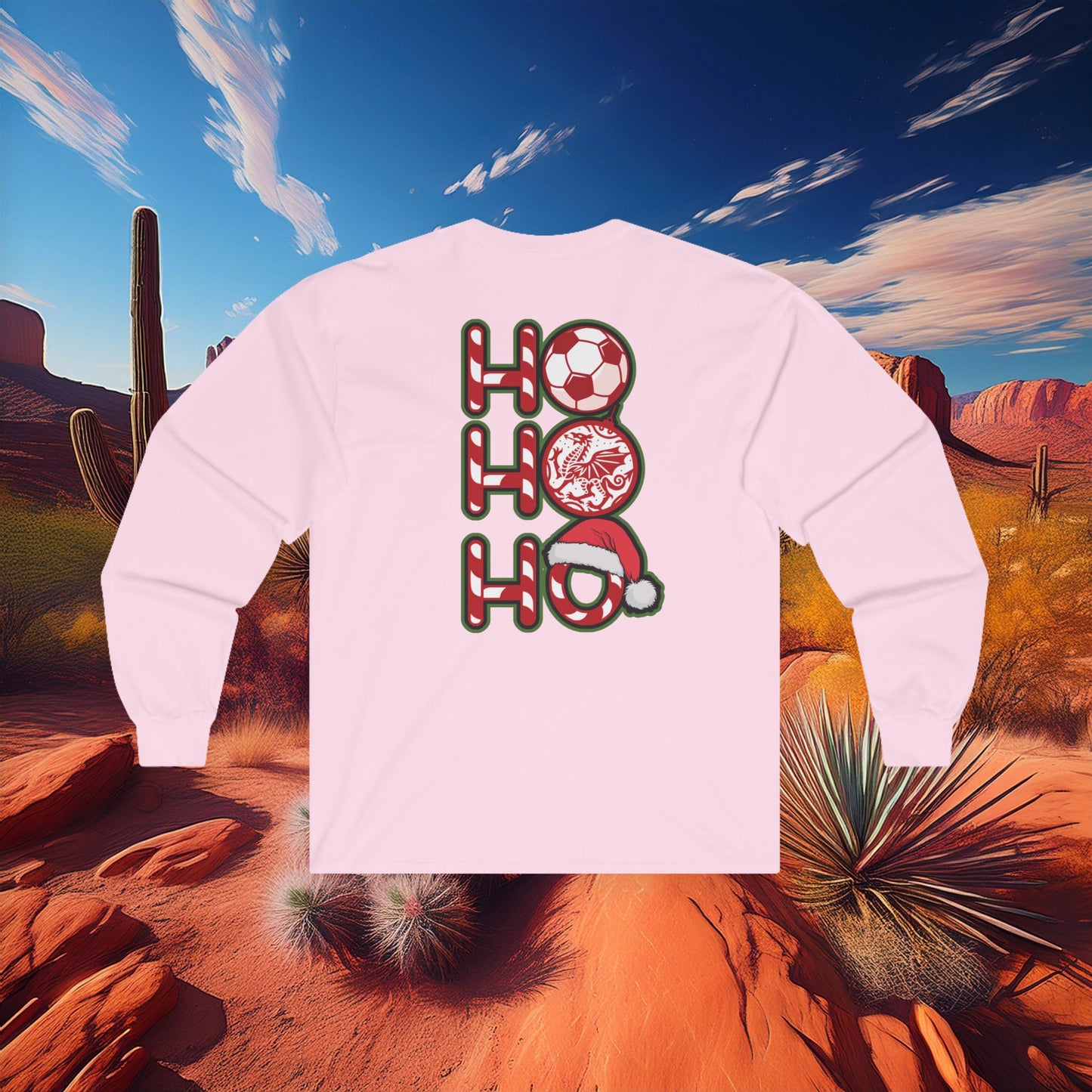 PHX Reds "Ho, Ho, Ho" Long Sleeve Tee