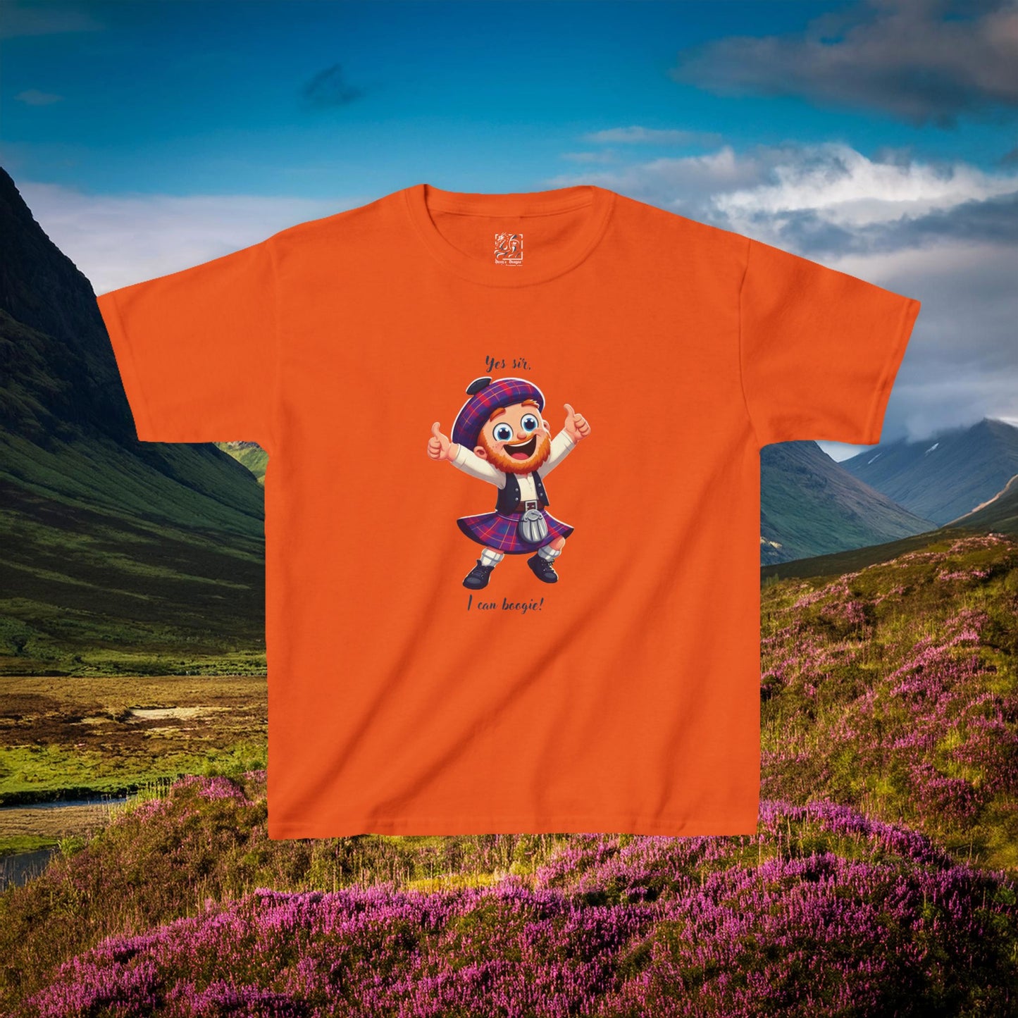 Scotland Can Boogie Kids Tee