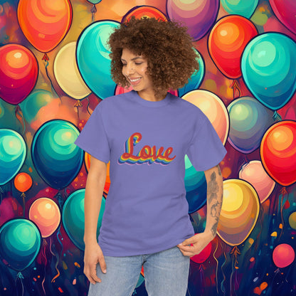 Rainbow Love Unisex Tee