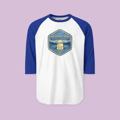 Blanket Bay National Monument Raglan Tee