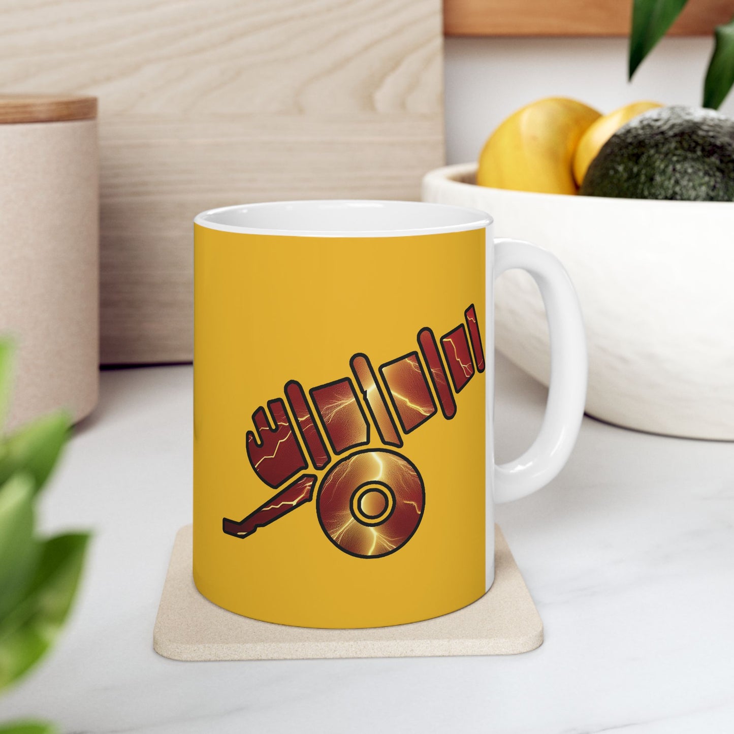 Lightning Artillery Ceramic Mug, (11oz, 15oz)