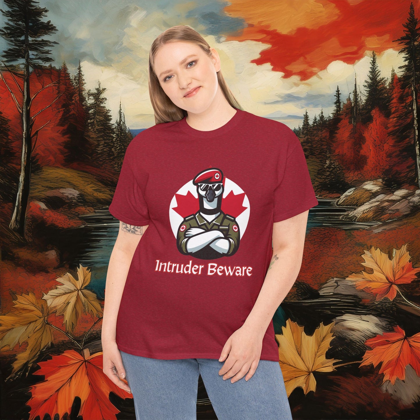 Canadian Goose "Intruder Beware" Tee
