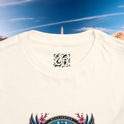 Washington Cherry Blossom Design Toddler Tee