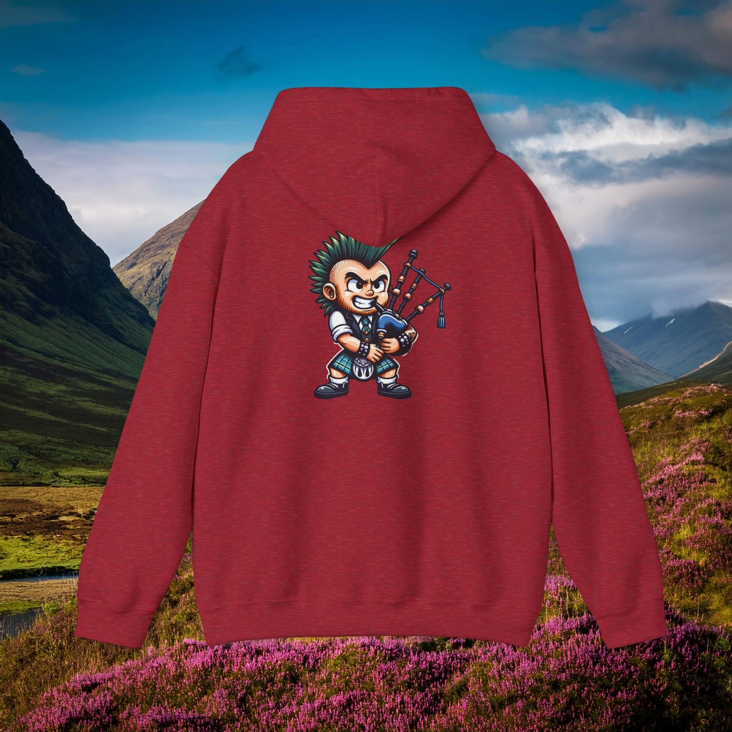 Scottish Punk Rock Hoodie