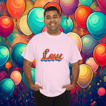 Rainbow Love Unisex Tee