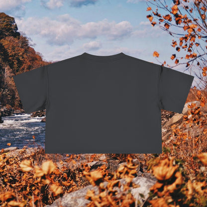 Raccoon Coffee Women's Crop Tee