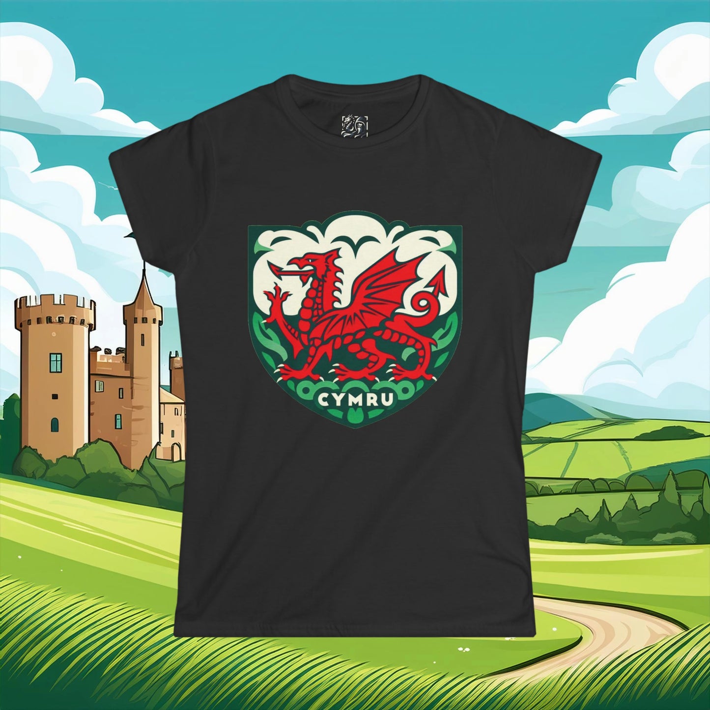 Cymru Women's Softstyle Tee