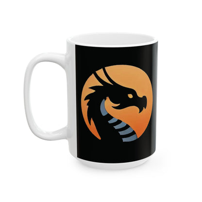 Sunset Dragon Ceramic Mugs (11oz\15oz)