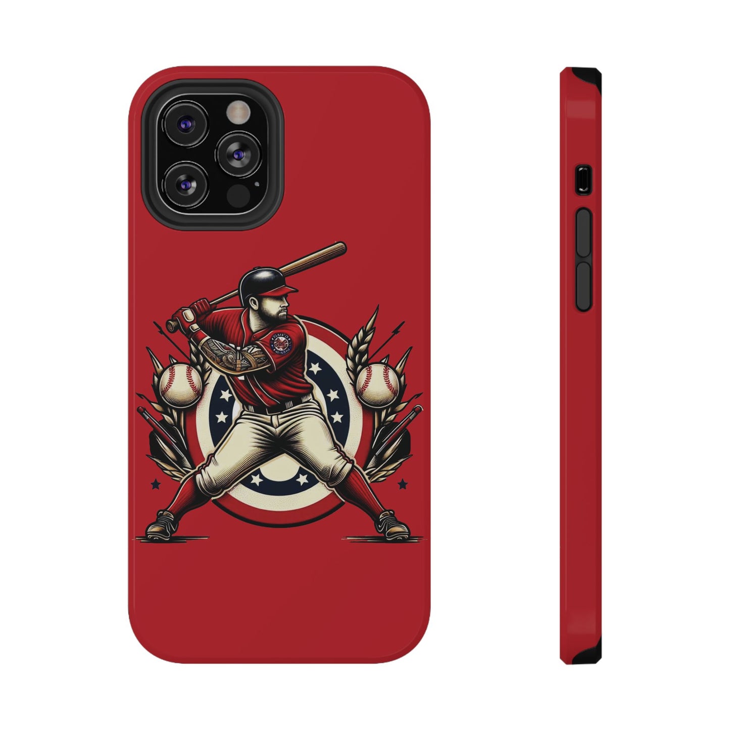 Washington Baseball At Bat Impact-Resistant Cases