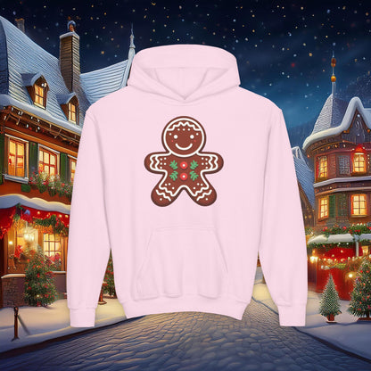 Gingerbread Man Youth Hoodie