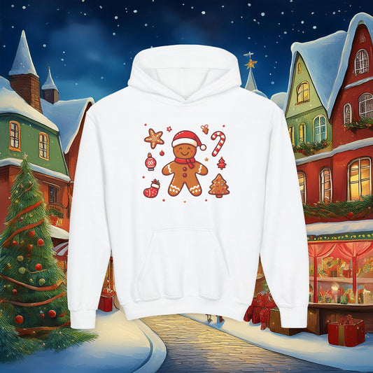 Gingerbread Youth Hoodie