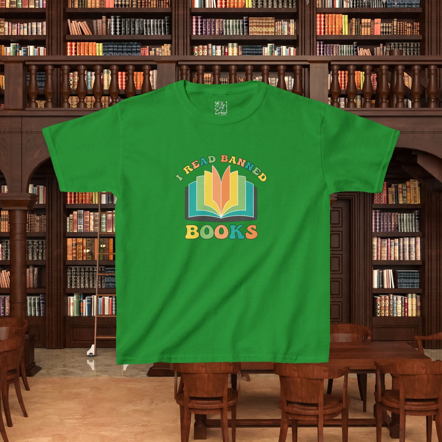 I Read Banned Books Kids Tee