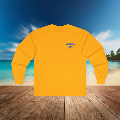 Sea Otter Soccer Logo Long Sleeve Tee