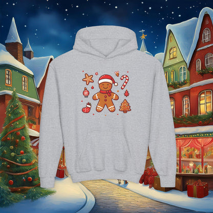 Gingerbread Youth Hoodie