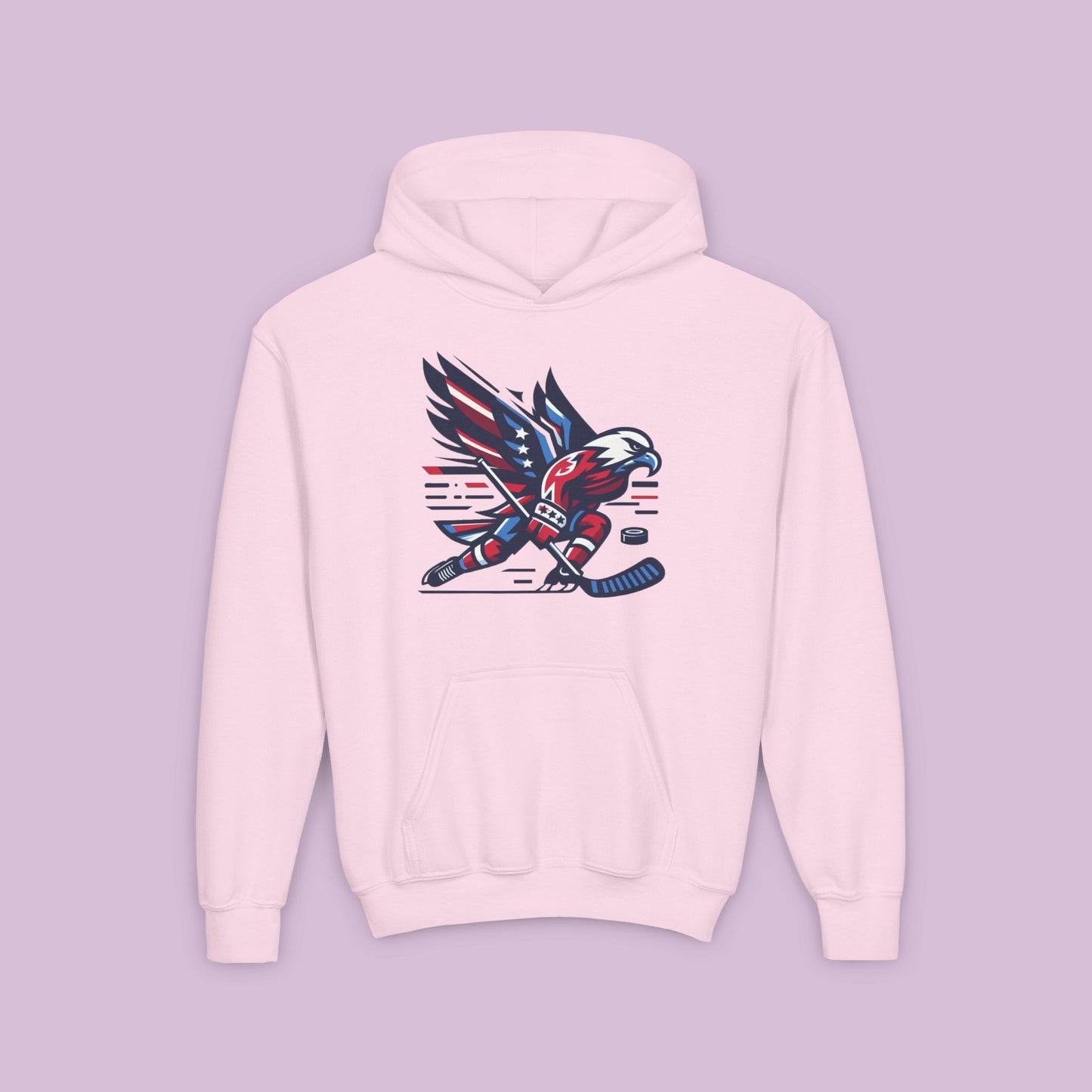 Washington Hockey Eagle Youth Hoodie