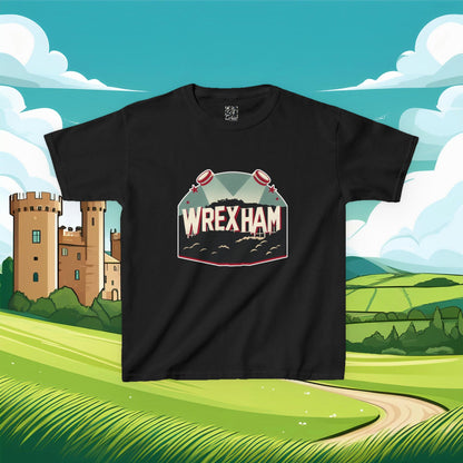 Wrexham Hollywood Sign Kids Tee