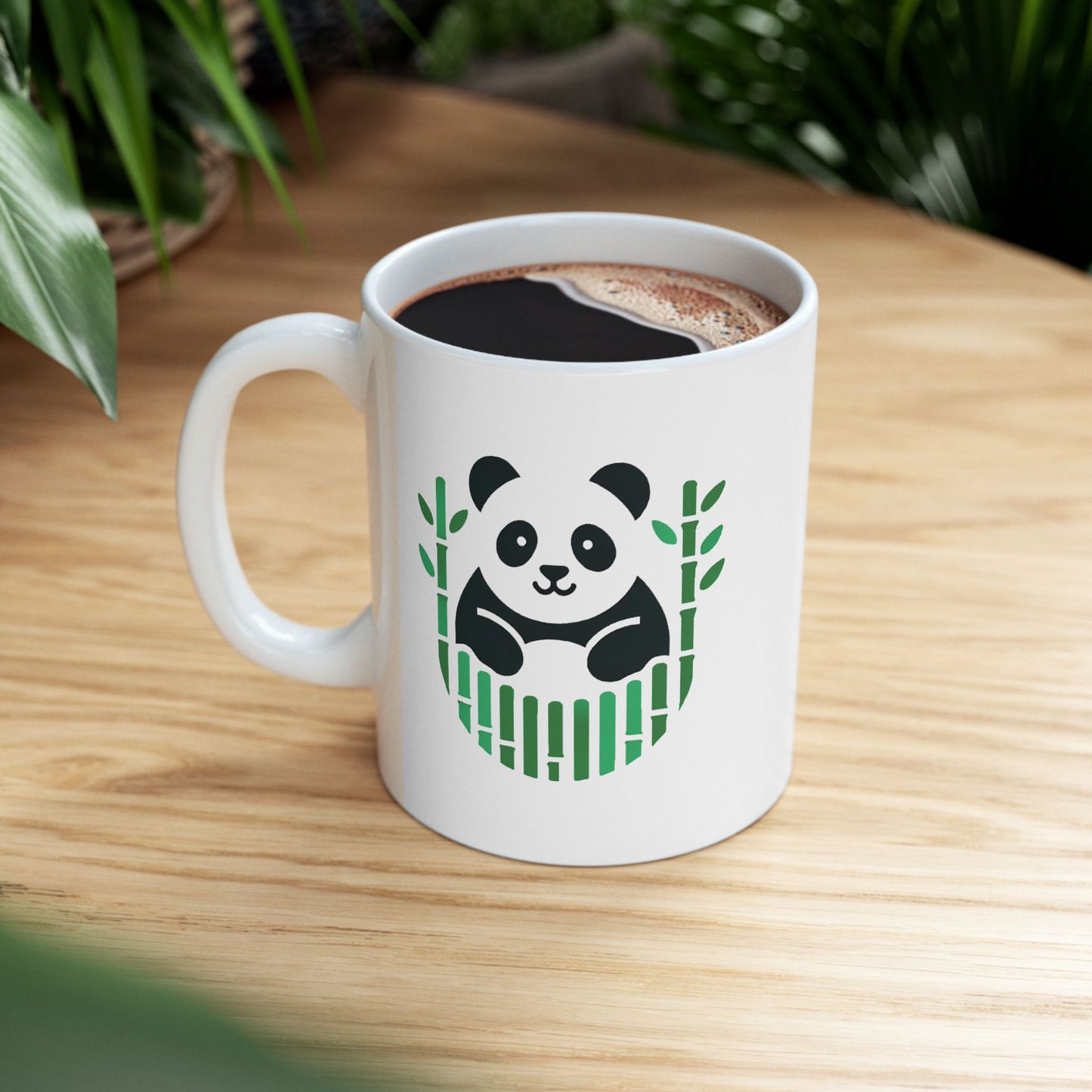 Panda Bamboo Mugs (11oz\15oz)