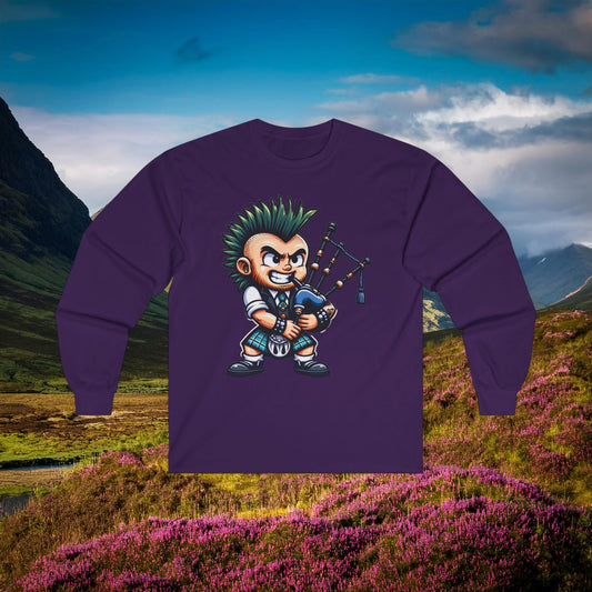 Scottish Punk Rock Long Sleeve Tee