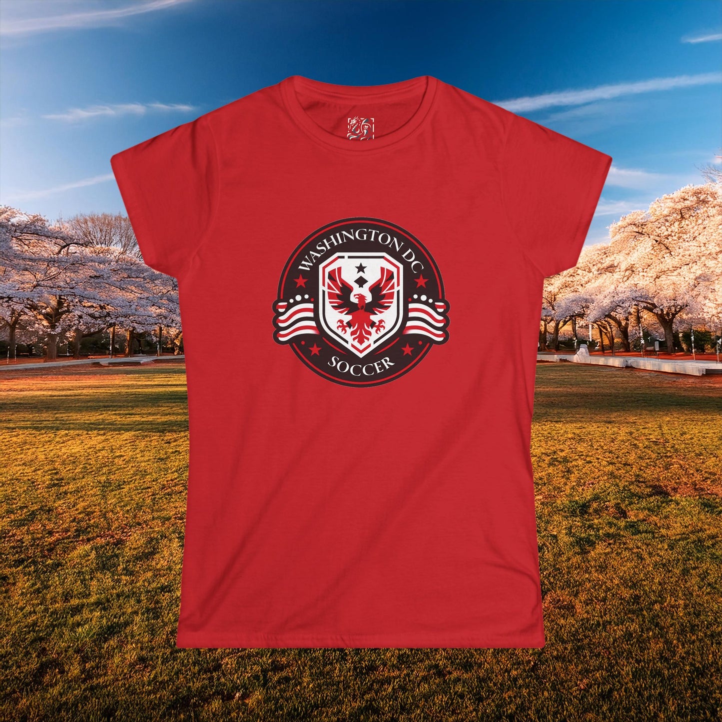 DC United Crest Women's Softstyle Tee