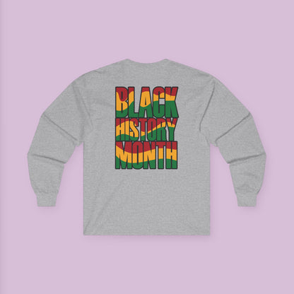 Black History Month Long Sleeve Tee
