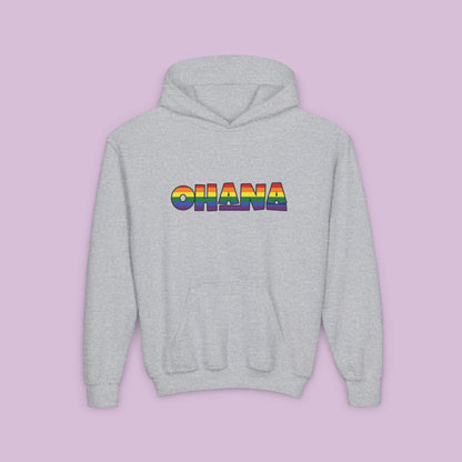Rainbow Ohana Youth Hoodie