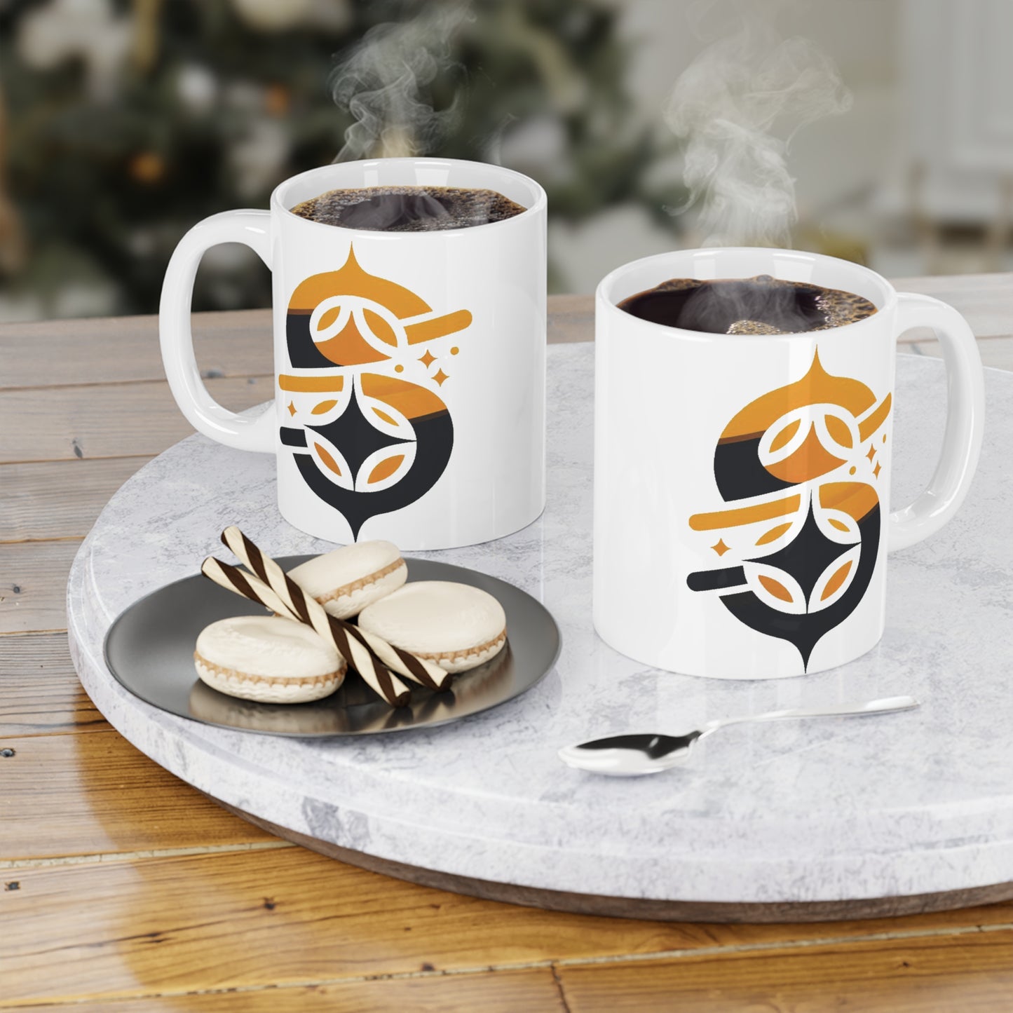 Pittsburgh Football Logo Ceramic Mugs (11oz\15oz)