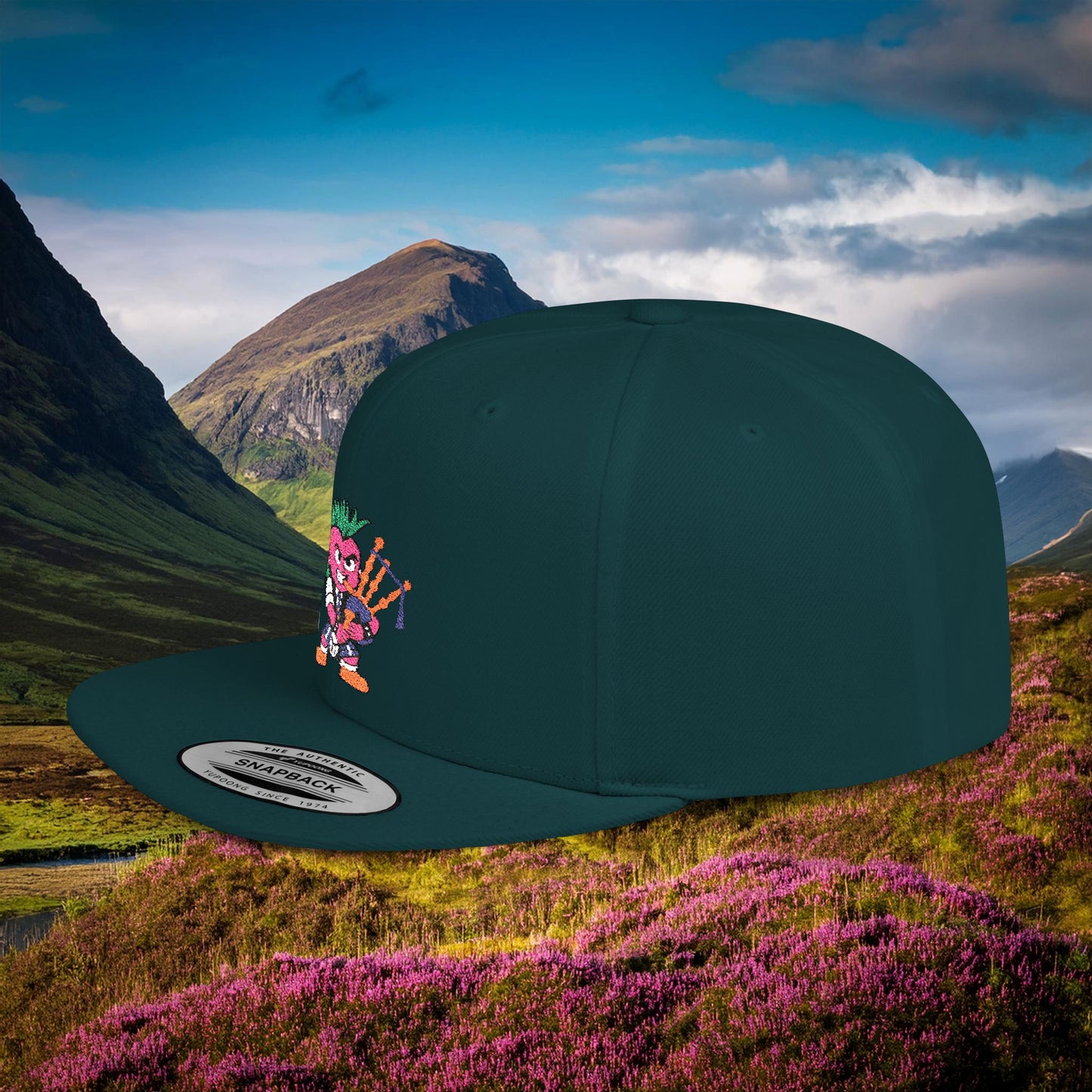 Scottish Punk Flat Bill Snapback