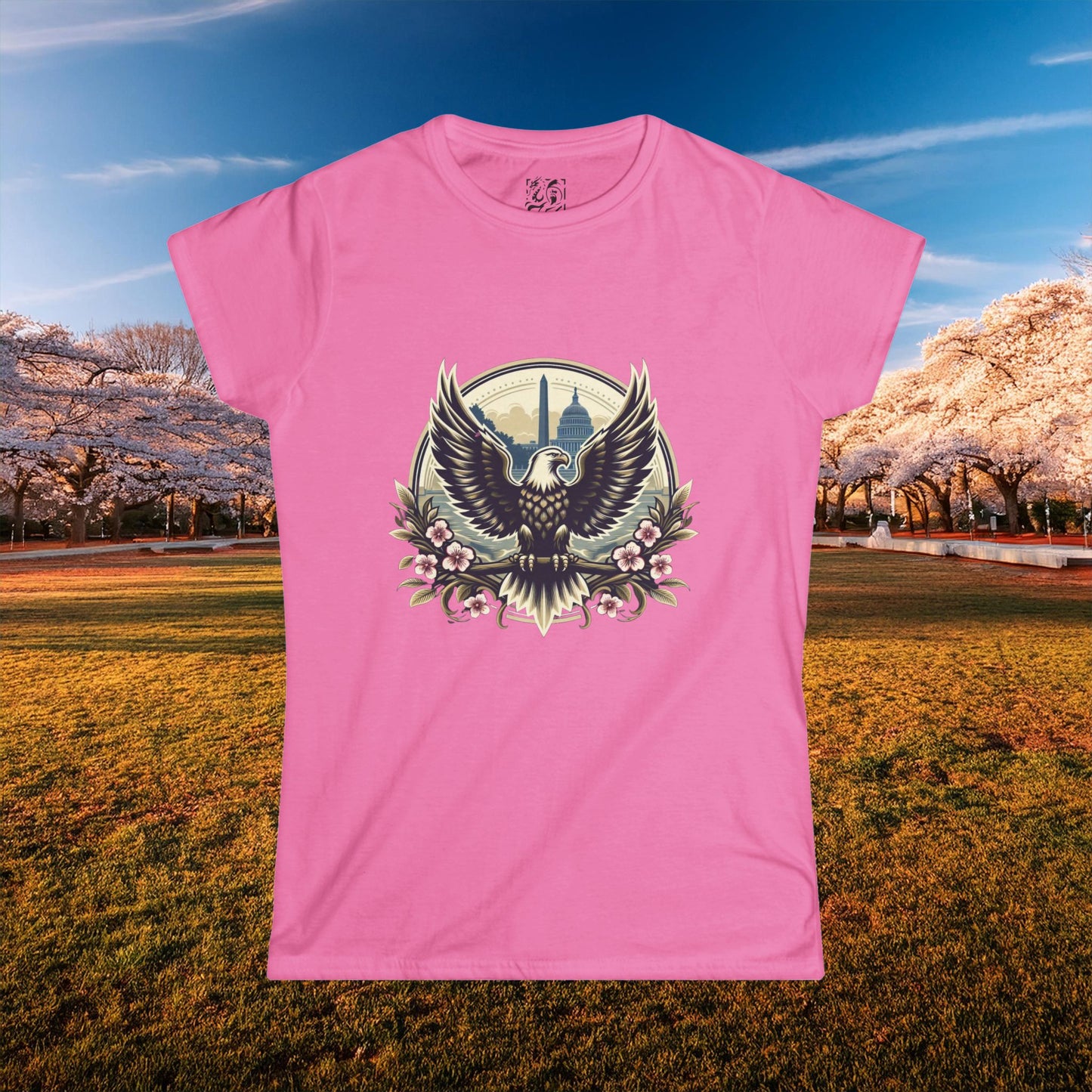 DC Cherry Blossom Women's Softstyle Tee