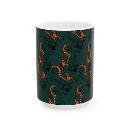 Newcastle Seahorse Ceramic Mugs (11oz/15oz)