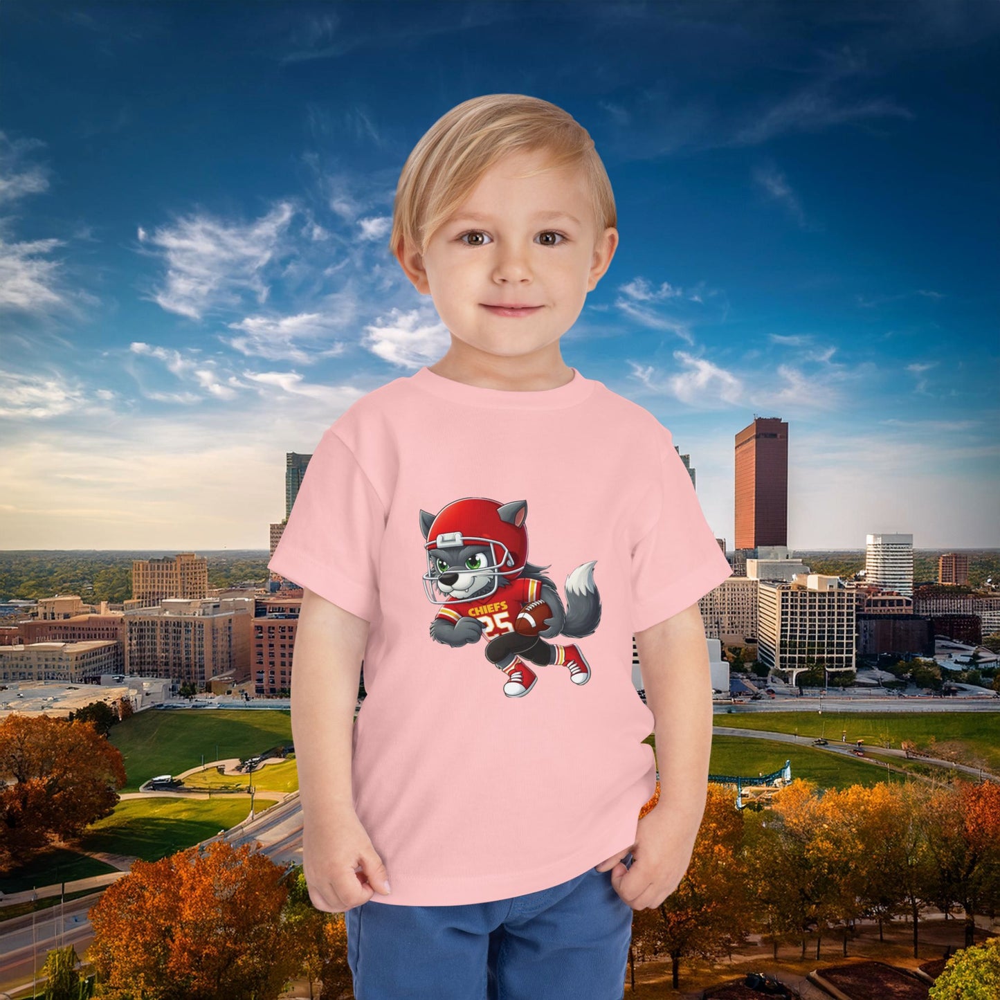Kansas City Wolf Player Toddler Tee