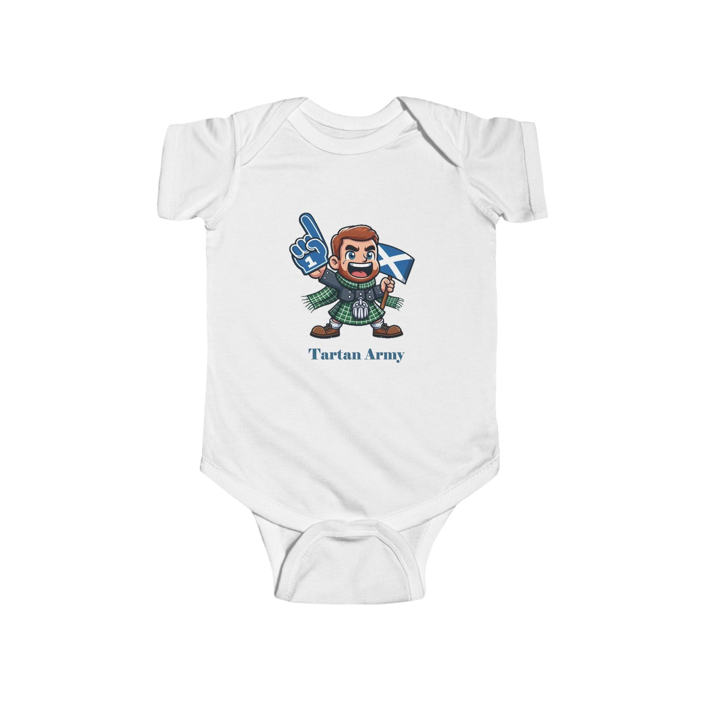 Scotland Tartan Army Infant Bodysuit