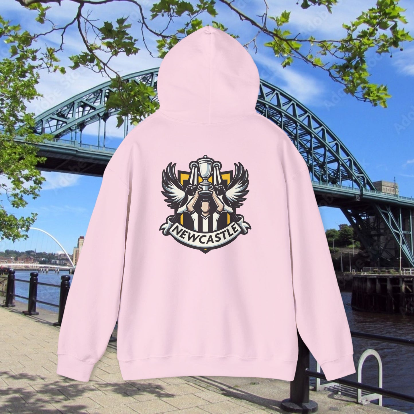 Newcastle Cup Champions Crest Hoodie