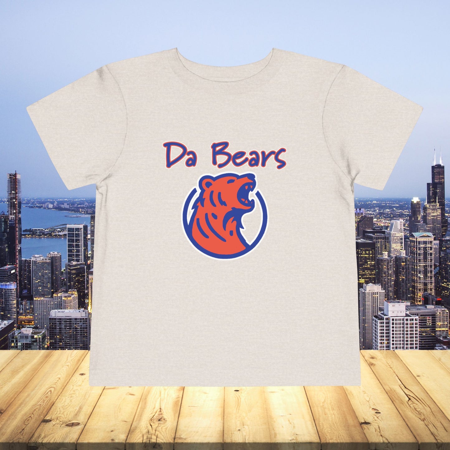 Da Bears Logo Toddler Tee