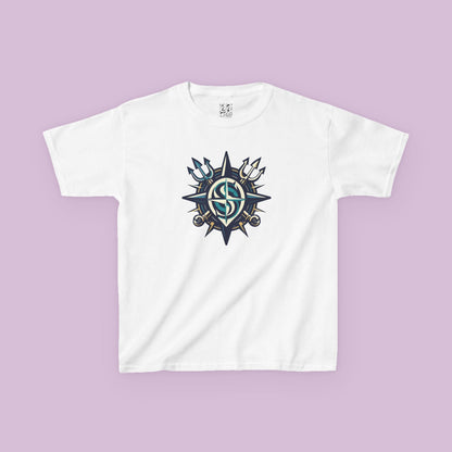 Seattle Baseball Crest Kids Tee