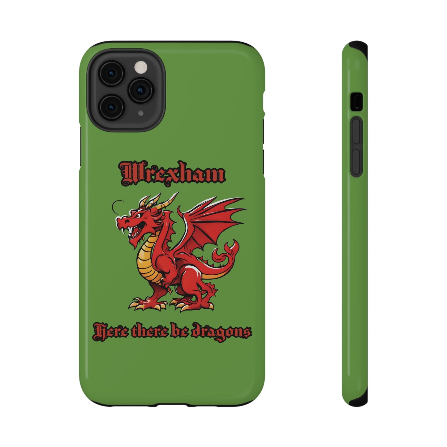 Wrexham Dragons Impact-Resistant Cases