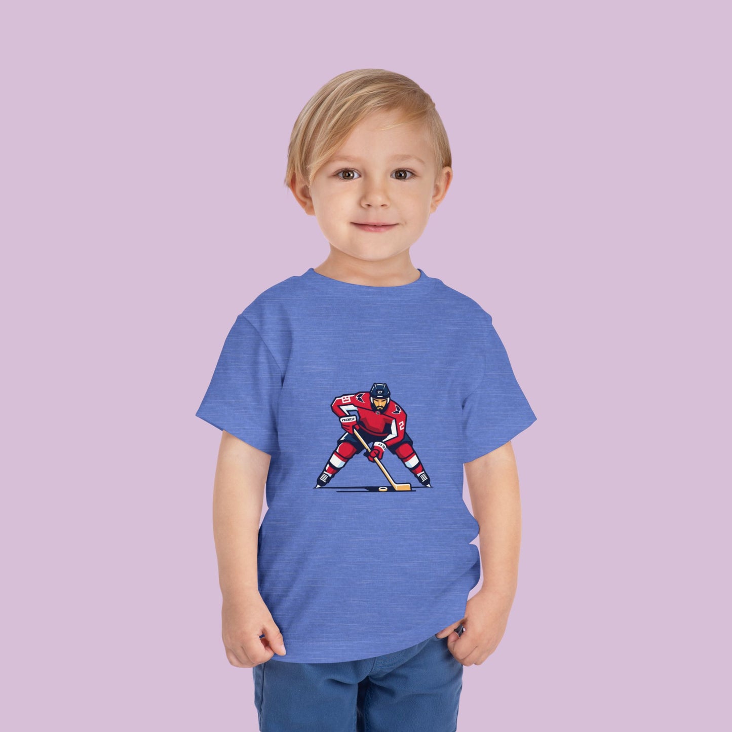 Washington Hockey Player Toddler Tee