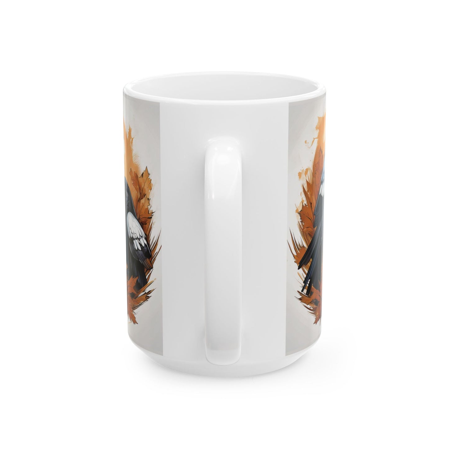 Magpies And Football Ceramic Mugs (11oz\15oz)