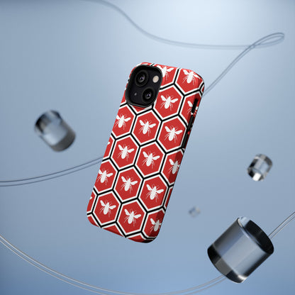 Honeycomb Bee Impact-Resistant Phone Case