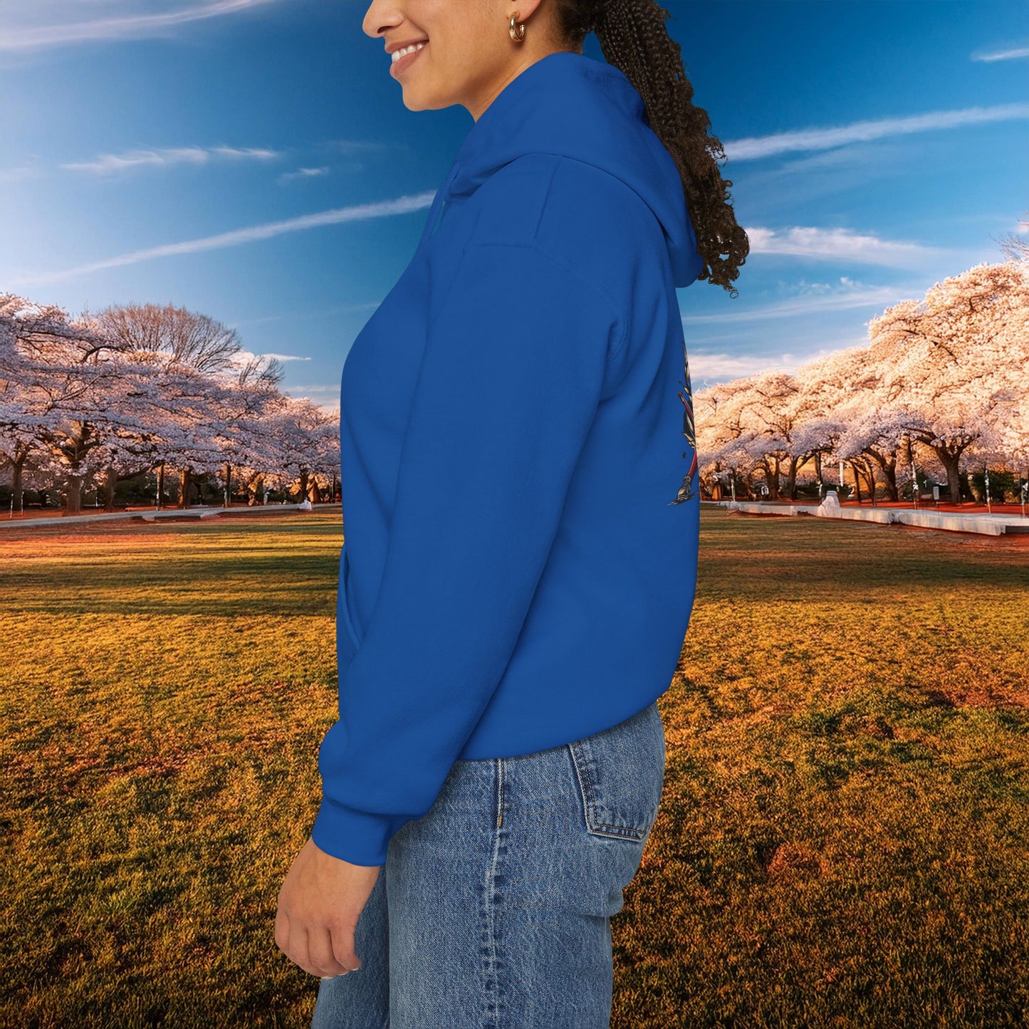 Washington Baseball At Bat Hoodie