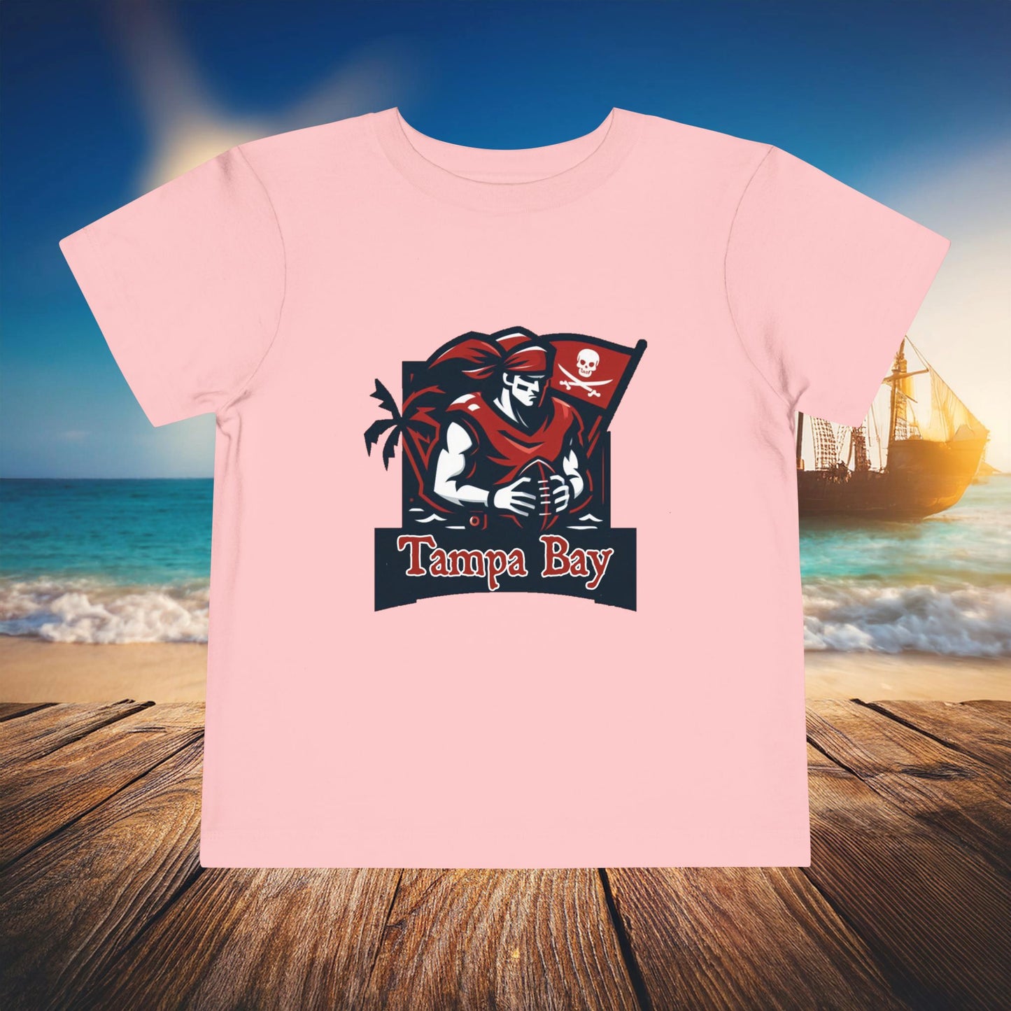 Tampa Bay Football Player Toddler Tee