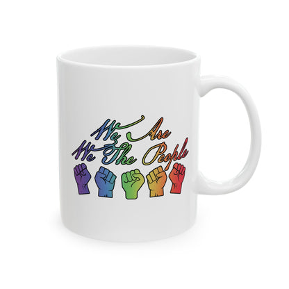 Unity We The People Ceramic Mug (11oz/15oz)