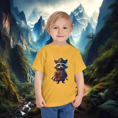 Raccoon Pirate Toddler Tee