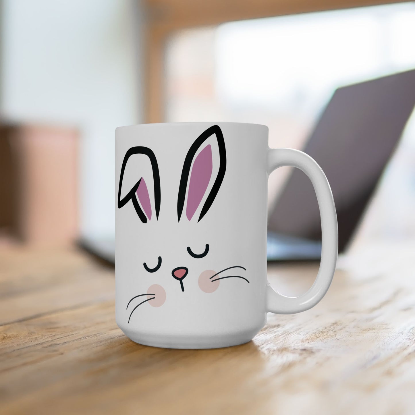 Bunny Face Ceramic Mug (11oz/15oz)
