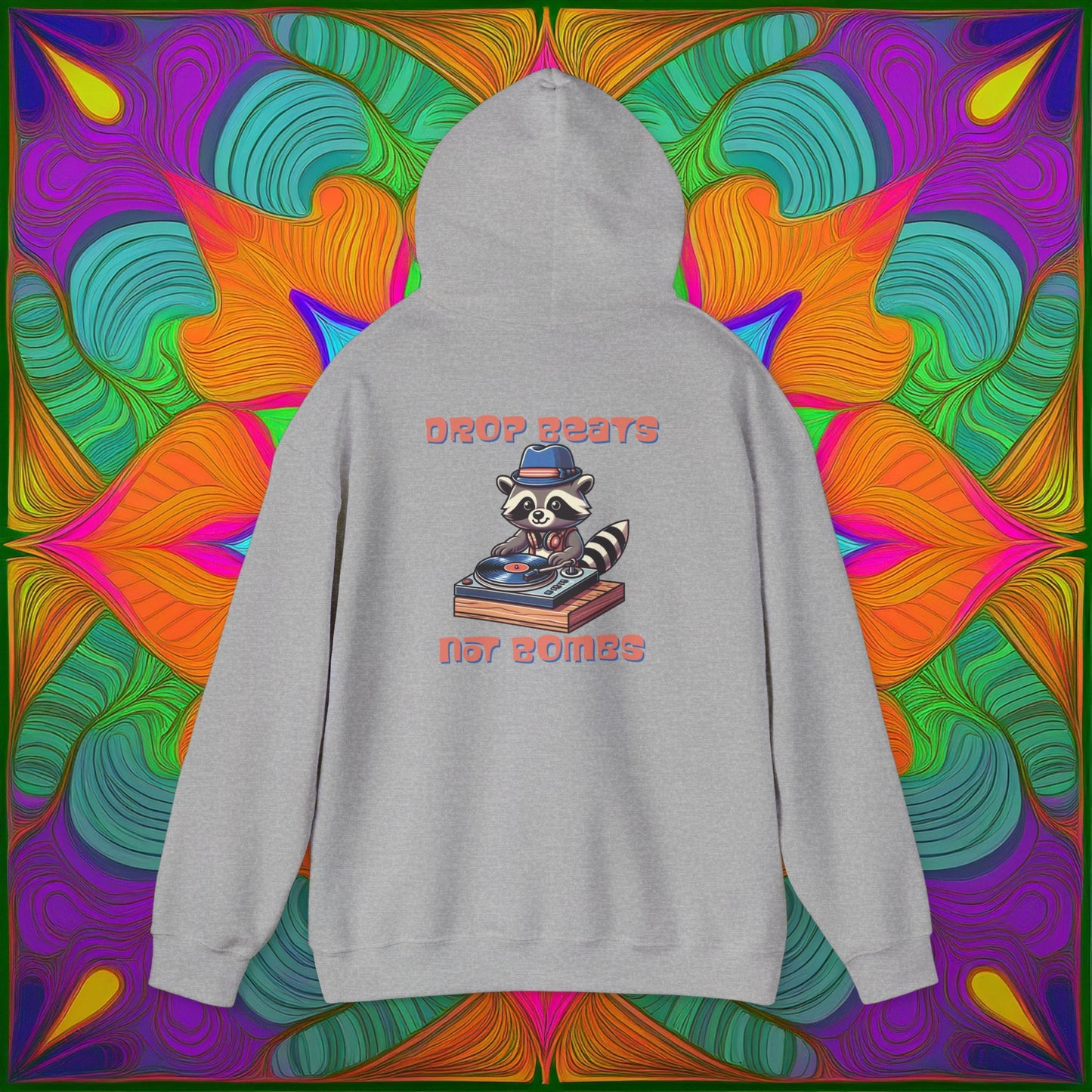 "Beats Not Bombs" Peace Hoodie