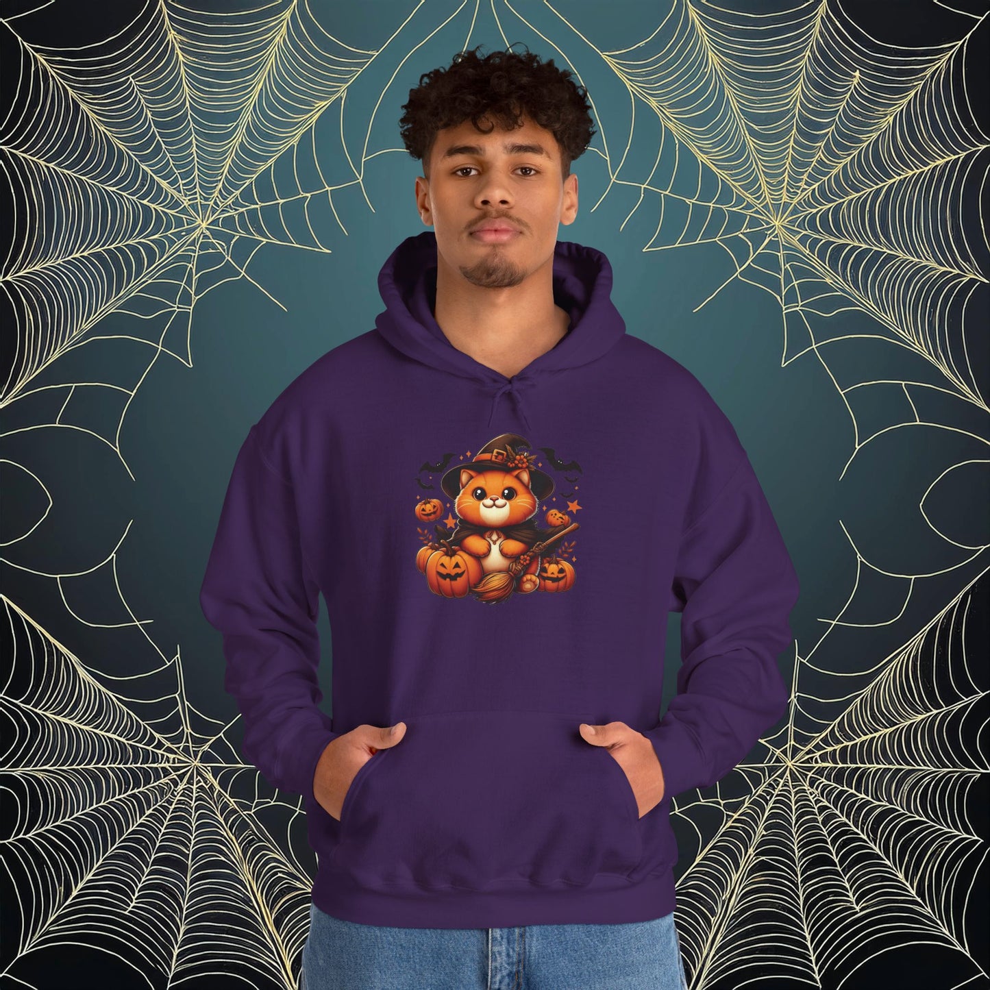 Halloween Cat Hoodie
