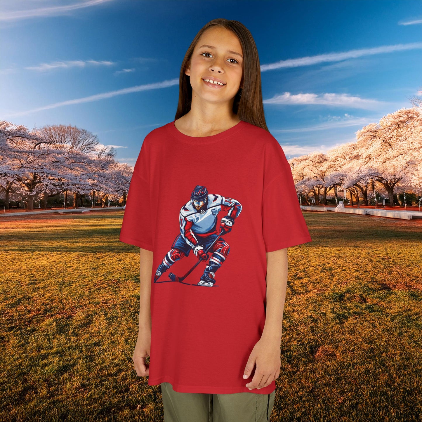Washington Hockey Forward Kids Tee
