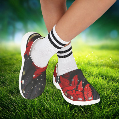 DC United Feather Kid's Foam Clogs